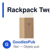 Coffret cadeau à vin personnalisable Rackpack Tweet Suite avec logo - Miniature 6
