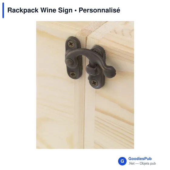 Coffret cadeau à vin personnalisable Rackpack Wine Sign avec logo - Image 7