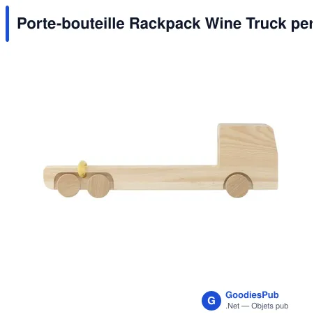 Porte-bouteille Rackpack Wine Truck personnalisable avec logo