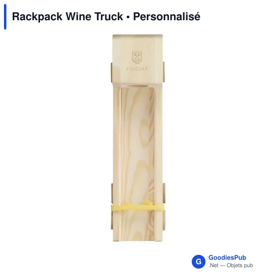 Porte-bouteille Rackpack Wine Truck personnalisable avec logo - Image 2