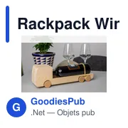Porte-bouteille Rackpack Wine Truck personnalisable avec logo - Miniature 4