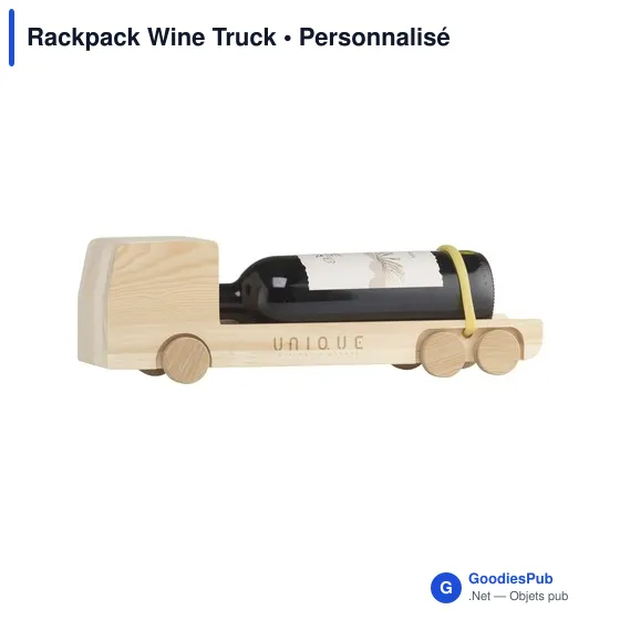 Porte-bouteille Rackpack Wine Truck personnalisable avec logo - Image 6