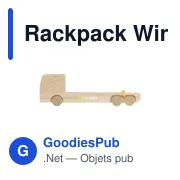 Porte-bouteille Rackpack Wine Truck personnalisable avec logo - Miniature 7