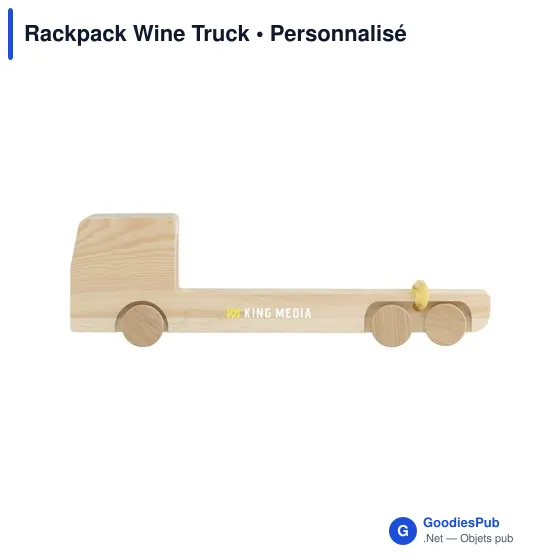 Porte-bouteille Rackpack Wine Truck personnalisable avec logo - Image 7