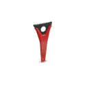 Variante Rouge - Raclette à givre personnalisable 3 en 1 avec logo - Multifonction