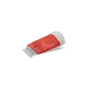 Variante Rouge - Grattoir à givre personnalisable à gant intégré avec logo - 28 cm
