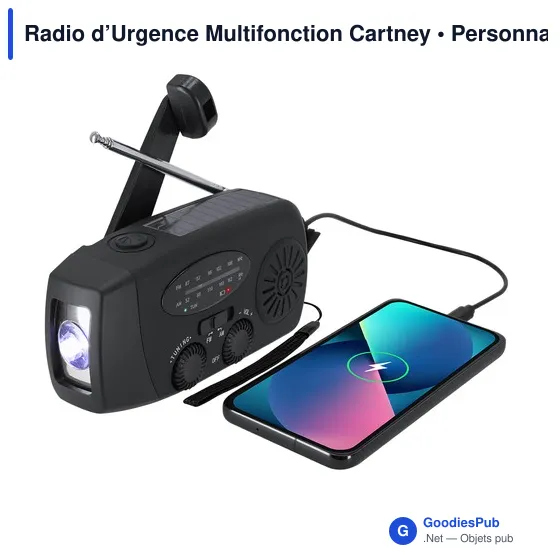 Radio d’Urgence Multifonction Cartney - Image 12
