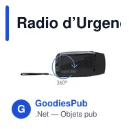 Radio d’Urgence Multifonction Cartney - Miniature 5