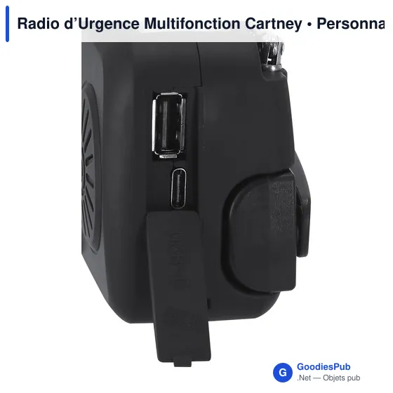 Radio d’Urgence Multifonction Cartney - Image 6