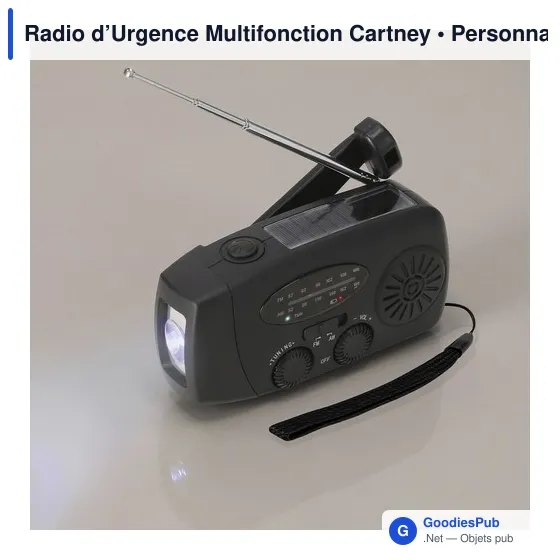Radio d’Urgence Multifonction Cartney - Image 7