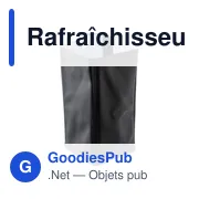 Rafraîchisseur à vin personnalisable en PVC - Logo en option - Miniature 1