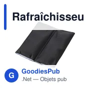 Rafraîchisseur à vin personnalisable en PVC - Logo en option - Miniature 4