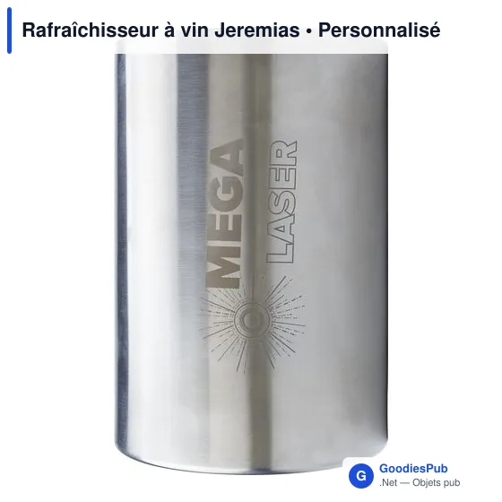 Rafraîchisseur à vin personnalisable pour logo - Jeremias - Image 2