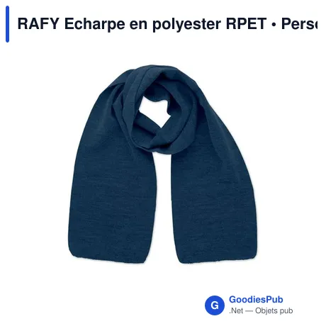 RAFY Echarpe en polyester RPET