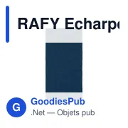 RAFY Echarpe en polyester RPET - Miniature 2