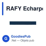 RAFY Echarpe en polyester RPET - Miniature 3