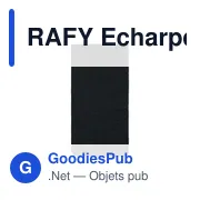 RAFY Echarpe en polyester RPET - Miniature 7