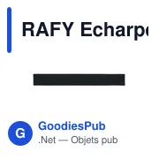 RAFY Echarpe en polyester RPET - Miniature 8