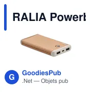 RALIA Powerbank chargeur 10000mAh - Miniature 1