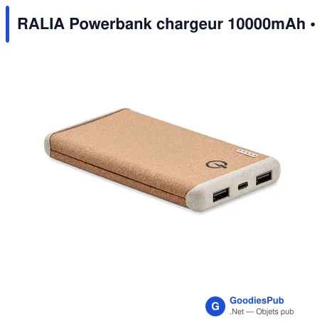 RALIA Powerbank chargeur 10000mAh
