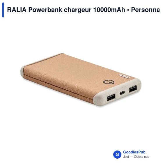 RALIA Powerbank chargeur 10000mAh - Image 1