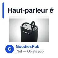 Haut-parleur étanche personnalisable avec logo pour entreprise - Miniature 7