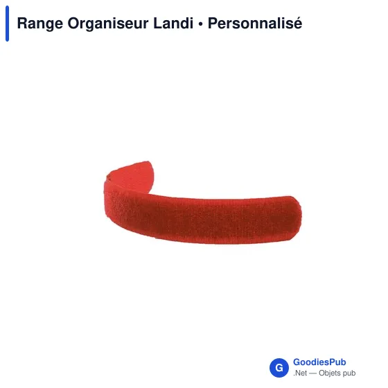 Range Organiseur personnalisable pour câbles - Landiavec logo - Image 2