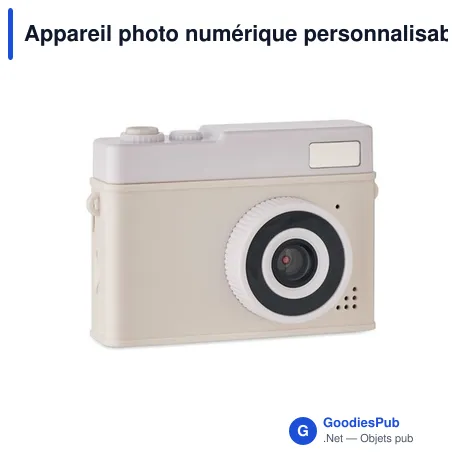 Appareil photo numérique personnalisable avec logo - RAPID