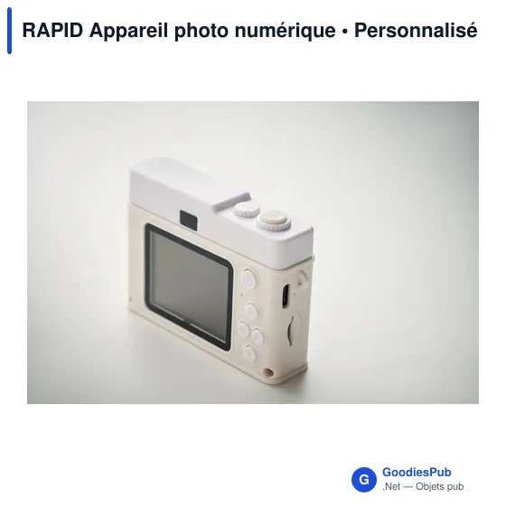 Appareil photo numérique personnalisable avec logo - RAPID - Image 3