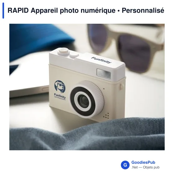 Appareil photo numérique personnalisable avec logo - RAPID - Image 5
