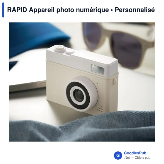 Appareil photo numérique personnalisable avec logo - RAPID - Image 6