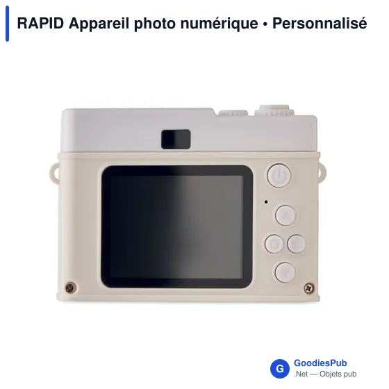 Appareil photo numérique personnalisable avec logo - RAPID - Image 7