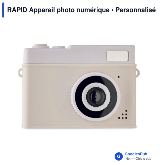 Appareil photo numérique personnalisable avec logo - RAPID - Image 8