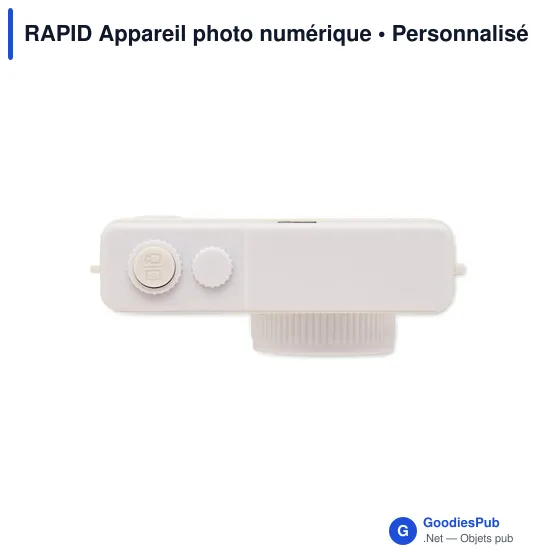 Appareil photo numérique personnalisable avec logo - RAPID - Image 9