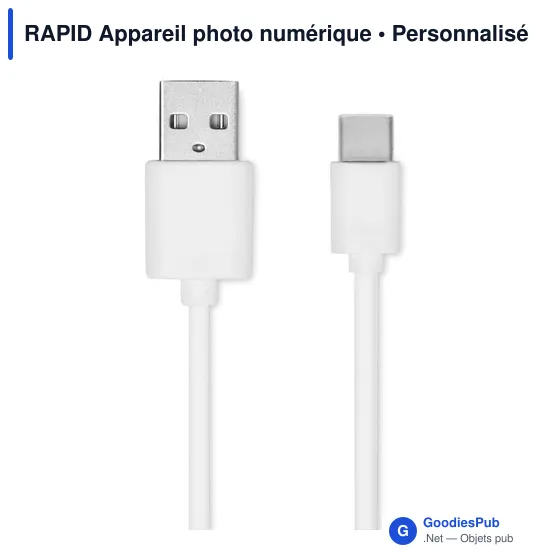 Appareil photo numérique personnalisable avec logo - RAPID - Image 10