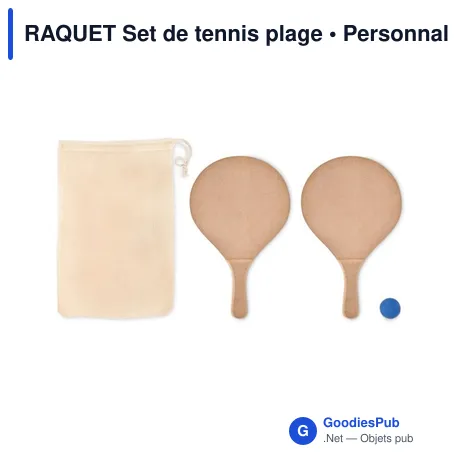 RAQUET Set de tennis plage