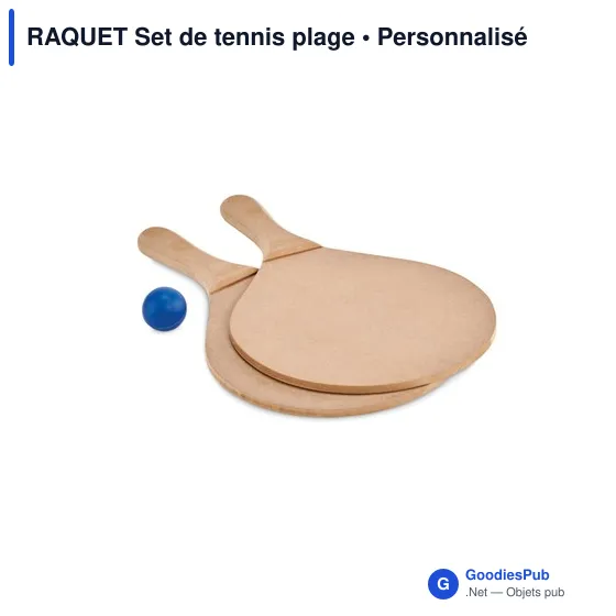 RAQUET Set de tennis plage - Image 3