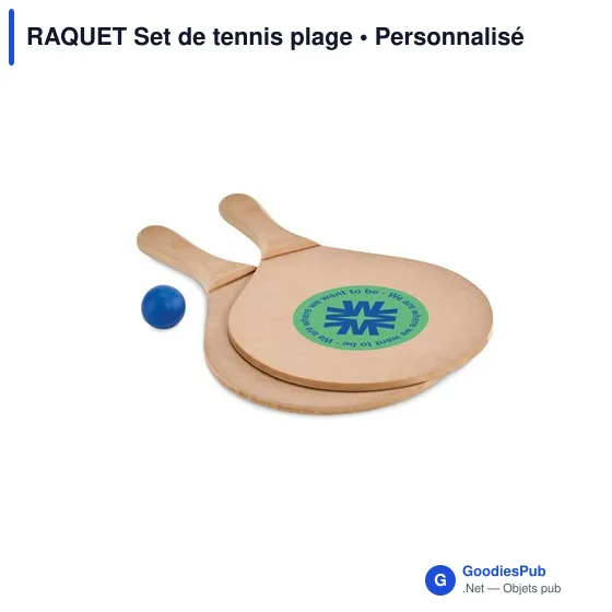 RAQUET Set de tennis plage - Image 5