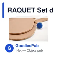RAQUET Set de tennis plage - Miniature 6