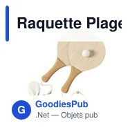 Raquette Plage Bubbak - Miniature 1