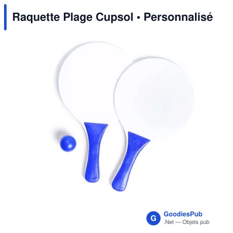 Raquette Plage Cupsol