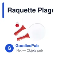Raquette Plage Cupsol - Miniature 4