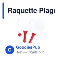 Raquette Plage Cupsol - Miniature 5