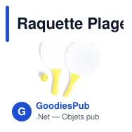 Raquette Plage Cupsol - Miniature 7