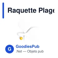 Raquette Plage Faluk - Miniature 11