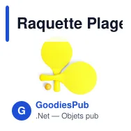 Raquette Plage Faluk - Miniature 7