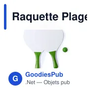 Raquette Plage Kongal - Miniature 1