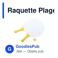 Raquette Plage Kongal - Miniature 7