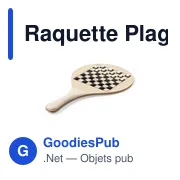 Raquette Plage Pecter - Miniature 3