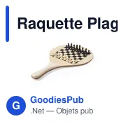Raquette Plage Pecter - Miniature 5